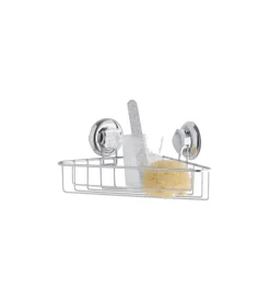 Docce E Accessori|Bestlock ripiano angolare con fissaggio a ventosa.