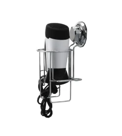 Bestlock supporto per asciugacapelli con fissaggio a ventosa. Accessori Bagno