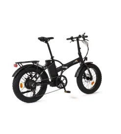 Bici Elettriche- Bici elettrica pieghevole i-bike "fat kong" 20" 40 km nera