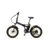 Bici Elettriche|Bici elettrica pieghevole e-bike minimax yellow con batteria 36 v - argento