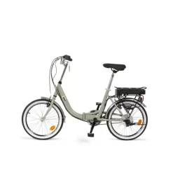 Bici Elettriche|Bici elettrica pieghevole i-bike "fold green" 20" 20 km verde