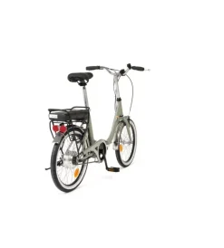 Bici Elettriche|Bici elettrica pieghevole i-bike "fold green" 20" 20 km verde