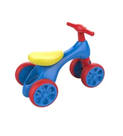 Giochi E Casette Bimbo|Bici pedagogica per bambini quad con 4 ruote, colore blu