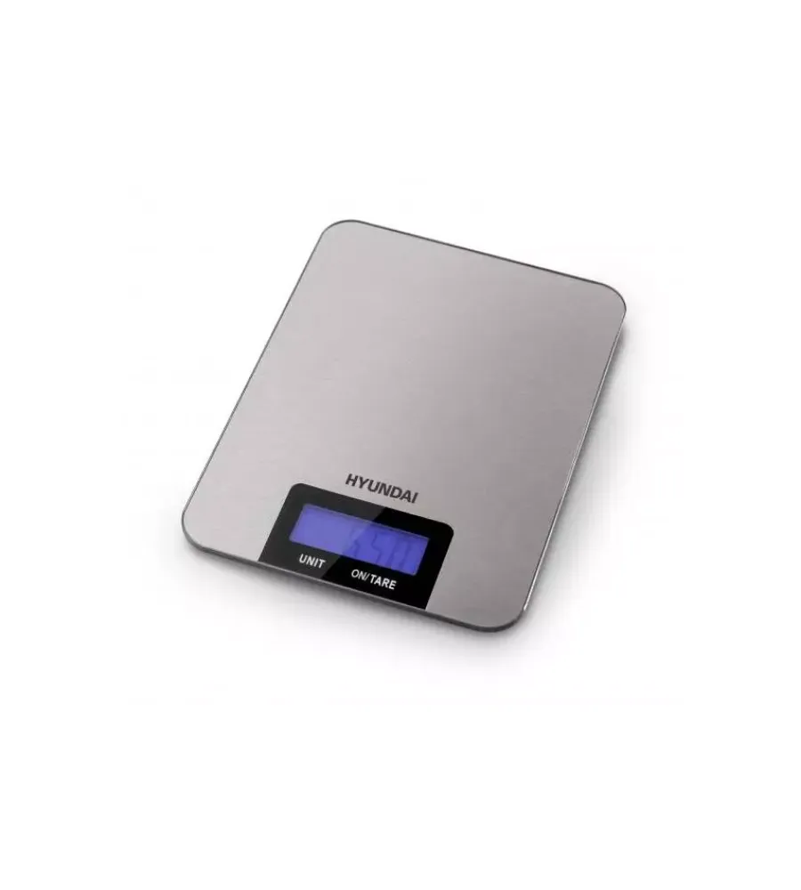 Piccoli Elettrodomestici-Hyundai Bilancia da cucina "khn-bc5i" argento capacita' 5 kg
