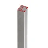 Forte Porte, Scale E Pavimenti|Binario di scorrimento per porte grigio 180 cm