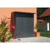 Biohort Casette Da Giardino|- set di porte woodstock 150 grigio scuro metallizzato