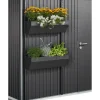 Online floraboard grigio scuro Casette Da Giardino