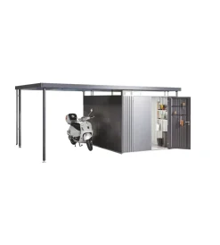 Biohort Casette Da Giardino|tetto laterale casetta highline mis. h5 grigio scuro
