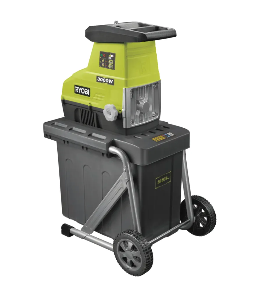 Biotrituratori-Ryobi Biotrituratore elettrico a rullo "rsh3045u" 3000w