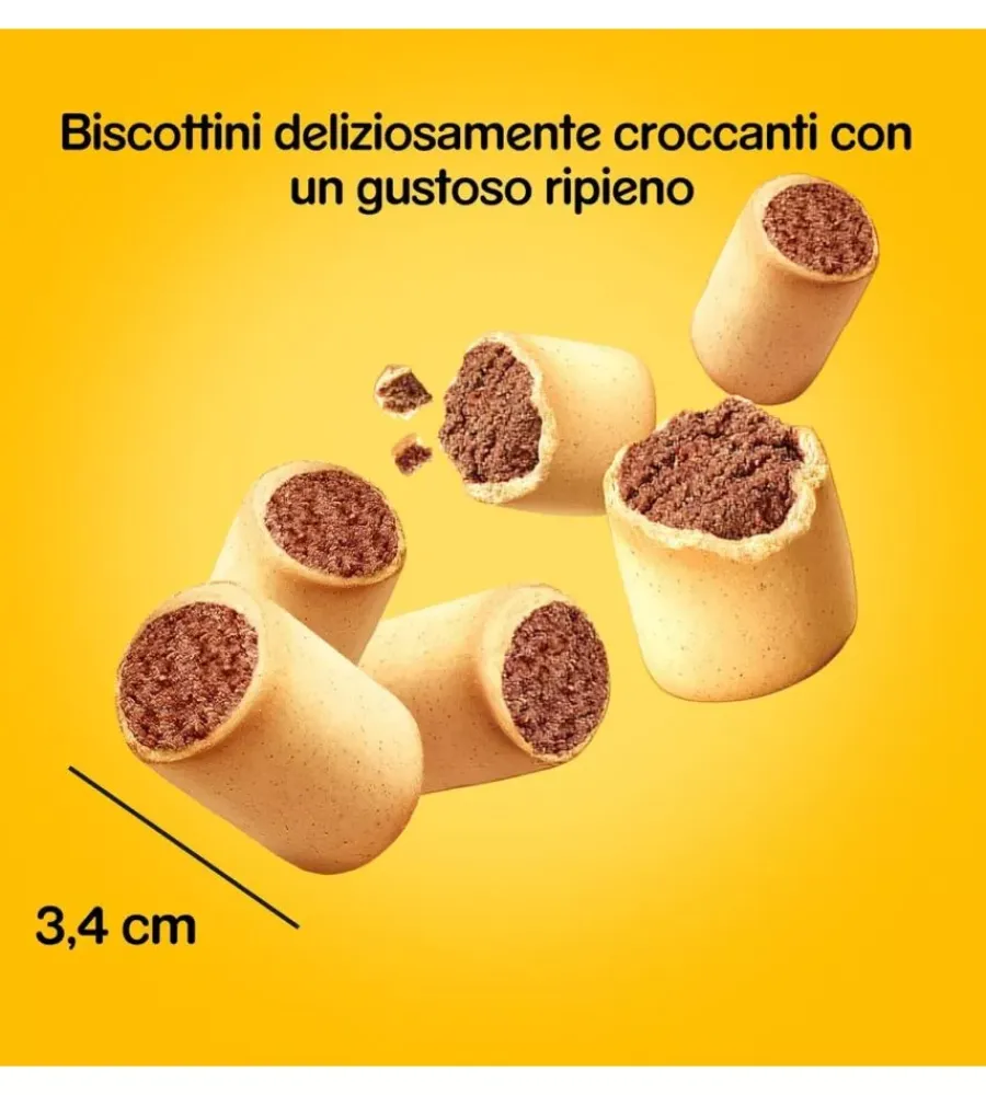 Pedigree Alimenti Secco Cane|Biscotti per cani "markies original" adulto di tutte le taglie con vitamine, calcio e omerga 3 500 gr