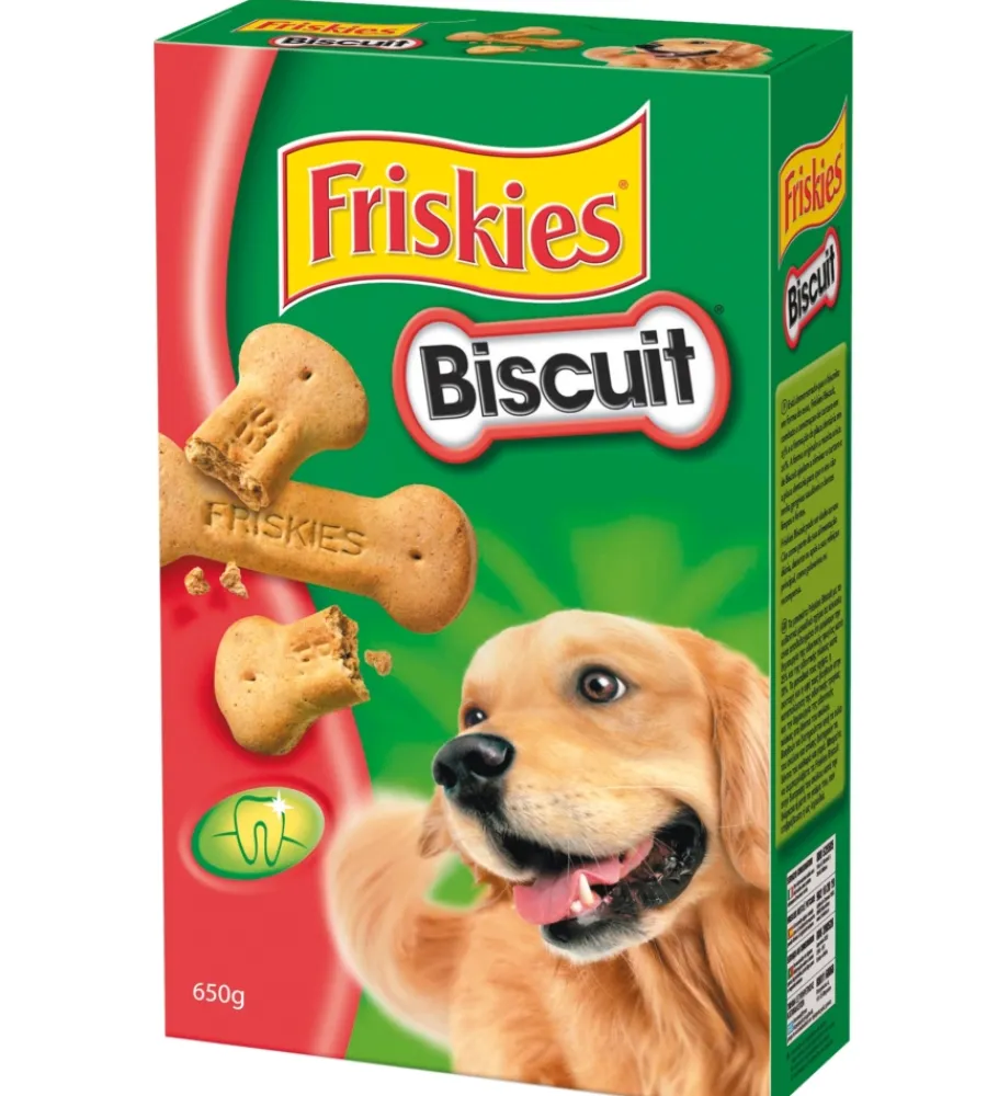 Alimenti Secco Cane-Purina Biscotti per cani friskies "biscuit" per igiene orale 650 gr