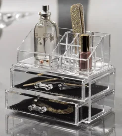 Clearance Blocco 2 cassetti e organizer Accessori Bagno