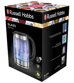 Piccoli Elettrodomestici- Bollitore elettrico in acciaio inossidabile, 1,7 litri - russel hobbs