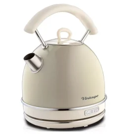 Piccoli Elettrodomestici- Bollitore elettrico vintage beige, 1,7 litri - ariete
