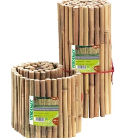 Verdemax Reti, Recizioni E Cancelli Per Giardino|Bordo orn bamboo 1x15hcm naturale