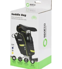 Outlet Borsa da sella per bicicletta in nylon, 26x8,8x7 cm Bici
