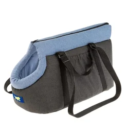 Best Borsa in tessuto per il trasporto di gatti e cani di piccola taglia "azzurro 50" - ferplast Trasportini Per Cane