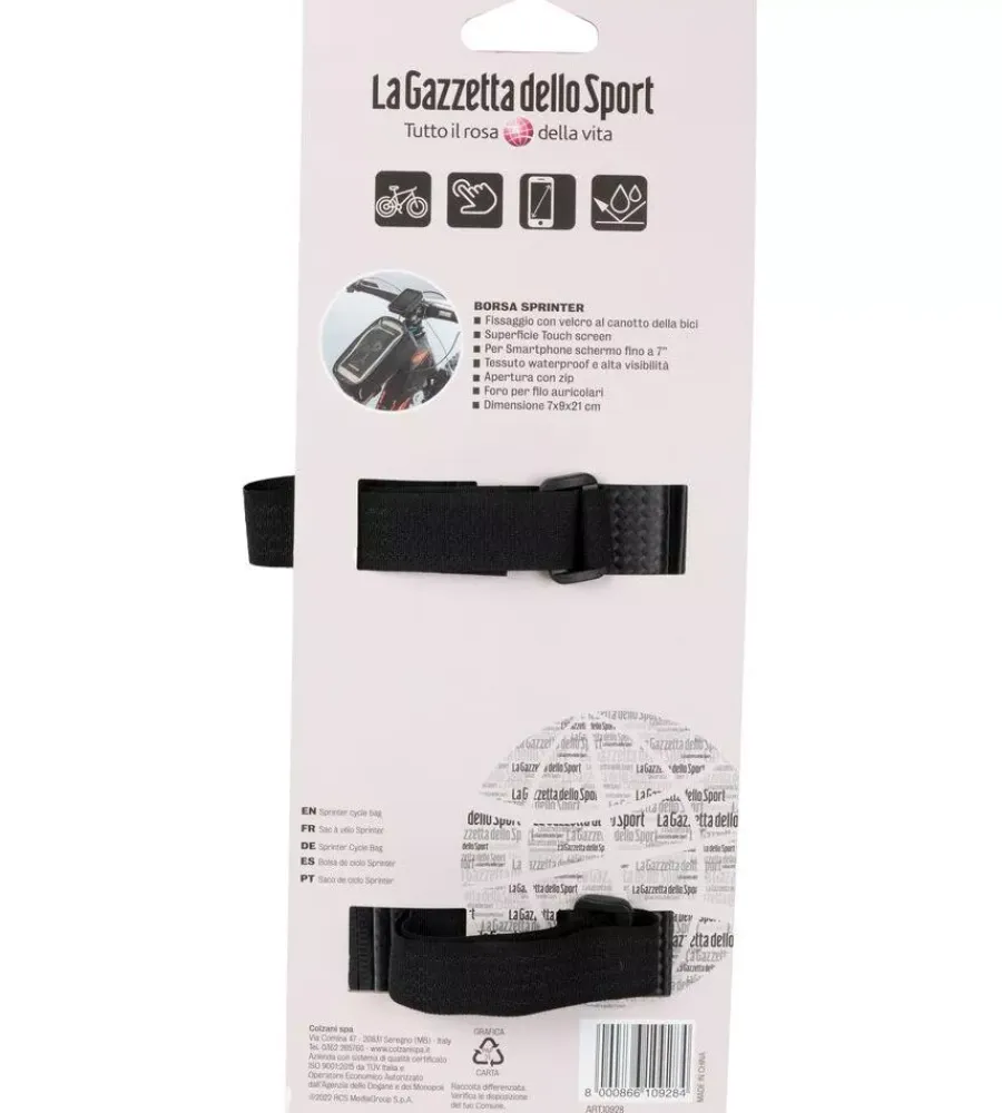 Online Borsa per bicicletta gazzetta dello sport "sprinter" idrorepellente, 10x10x20 cm Bici