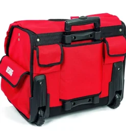 Officina E Garage|Borsa trolley portautensili usag  con maniglione in alluminio
