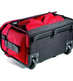 Officina E Garage|Borsa trolley portautensili usag  con maniglione in alluminio