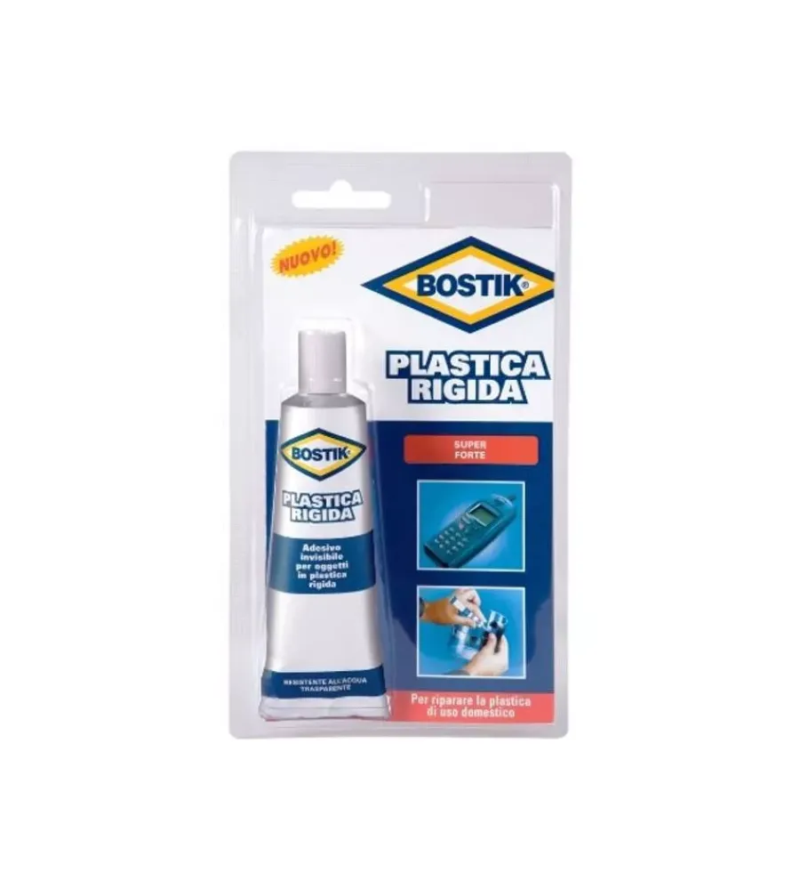 Colle- Bostik adesivo plastica rigida - 50 grammi.