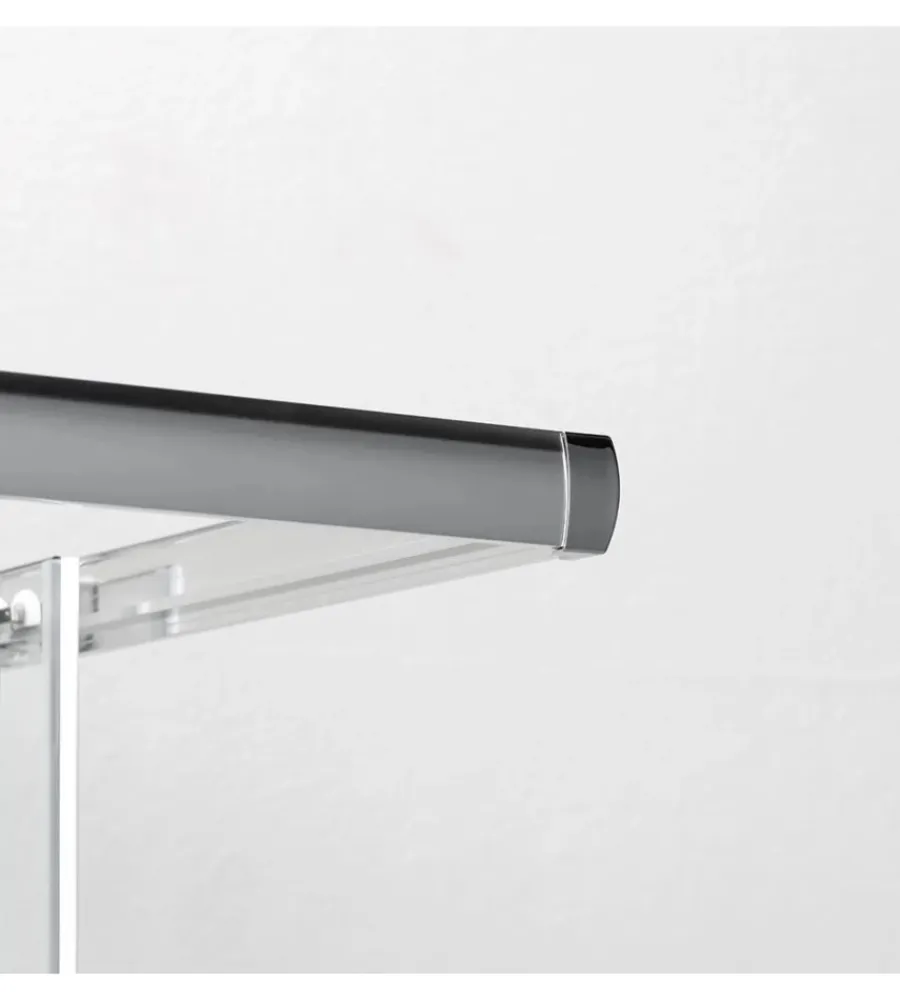 Docce E Accessori- Box doccia "sole" cromato, 80x80x185 cm