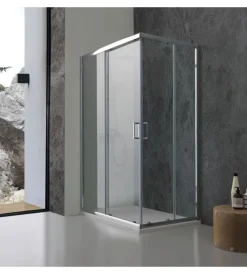 Docce E Accessori|Box doccia "sole" cromato, 70x90x185 cm
