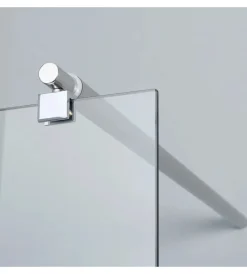 New Box doccia walk-in cromato, 100x190 cm Docce E Accessori