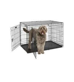 Discount Box pieghevole per cani "dog-inn 120" nero, 123x76x81 cm Trasportini Per Cane
