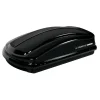 New Box tetto per auto 330 litri  in abs nero lucido - n60002 Portaggio