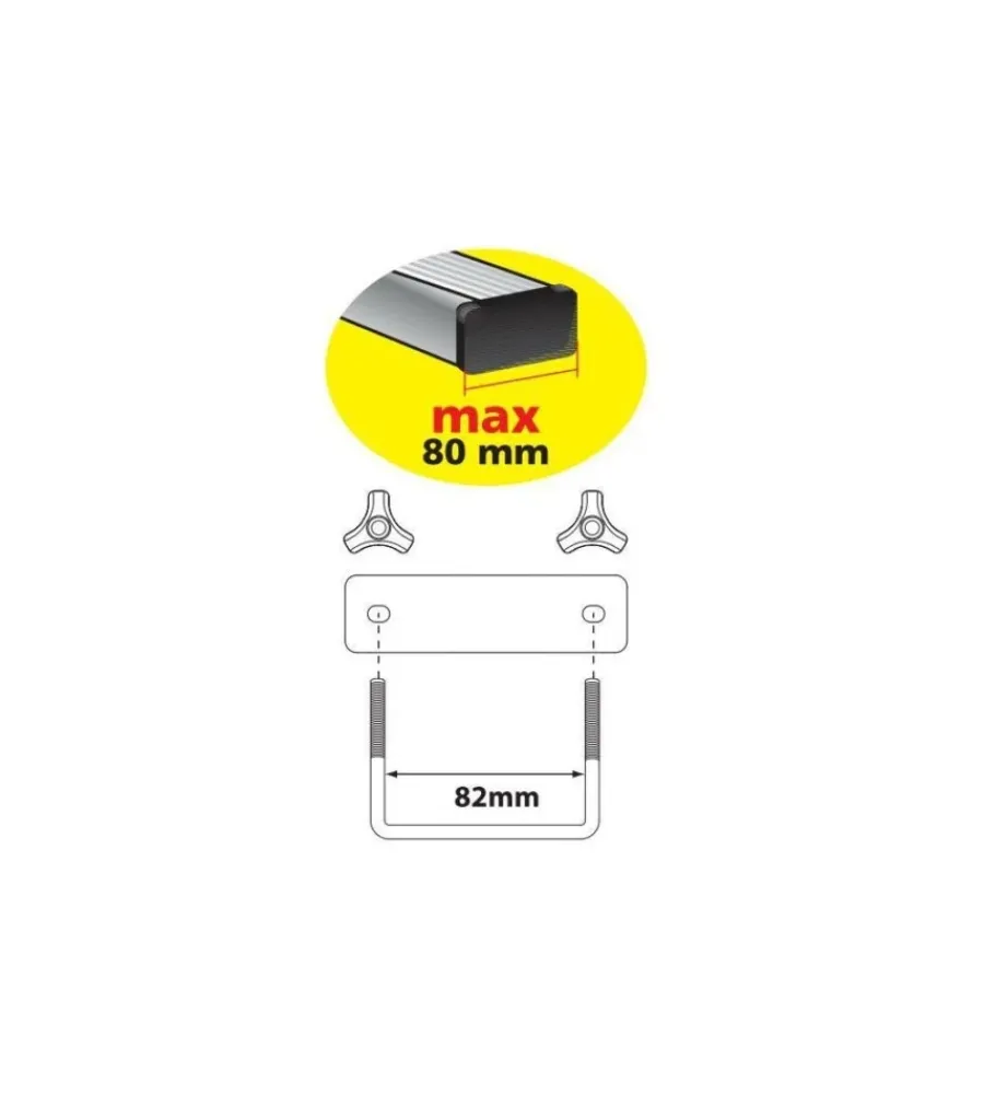 Best Box tetto per auto 320 litri in polipropilene nero - 60132 Portaggio