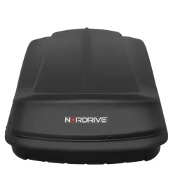 Portaggio-Nordrive Box tetto per auto 430 litri in abs nero goffrato - n60016