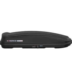 Portaggio-Nordrive Box tetto per auto 430 litri in abs nero goffrato - n60016
