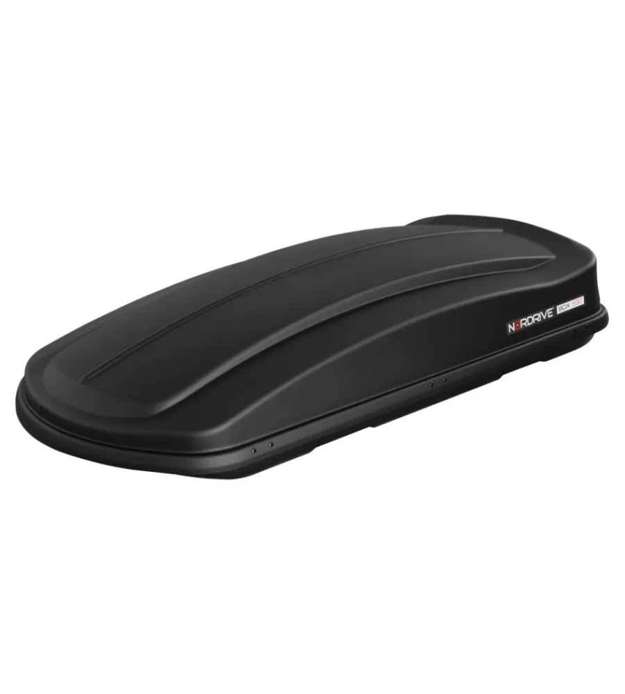 Hot Box tetto per auto 530 litri in abs nero goffrato - n60019 Portaggio