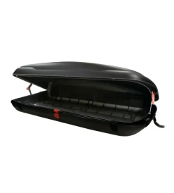 Lampa Portaggio|Box tetto per auto "gran-pree" in polipropilene nero carbone 400 lt
