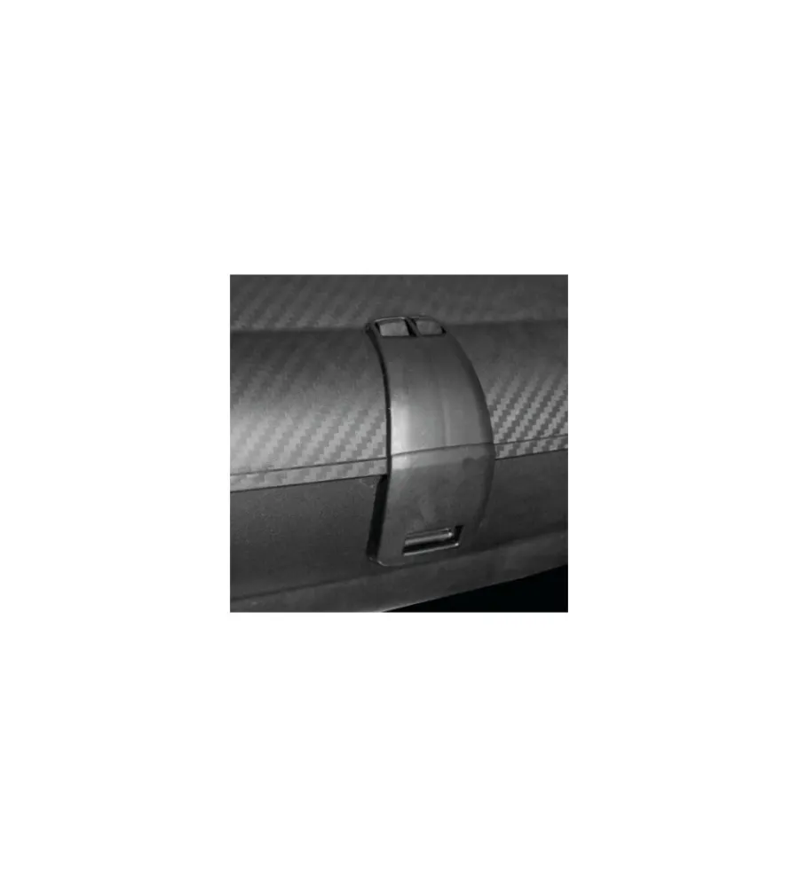 Lampa Portaggio|Box tetto per auto "gran-pree" in polipropilene nero carbone 400 lt