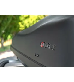 New Box tetto per auto 400 litri in abs nero goffrato - n60040 Portaggio