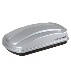 Portaggio-Nordrive Box tetto per auto 330 litri in abs grigio goffrato - n60000