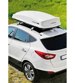Discount Box tetto per auto 530 litri in abs bianco lucido - n60023 Portaggio