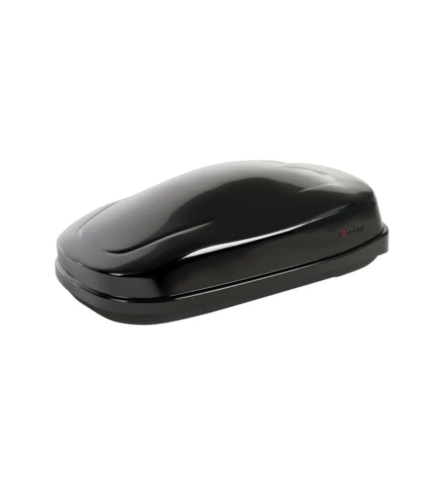 Box tetto per auto nordrive 480 litri in pst nero lucido - n60046 Portaggio