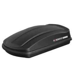 Portaggio-Nordrive Box tetto per auto 330 litri in abs nero goffrato - n60004