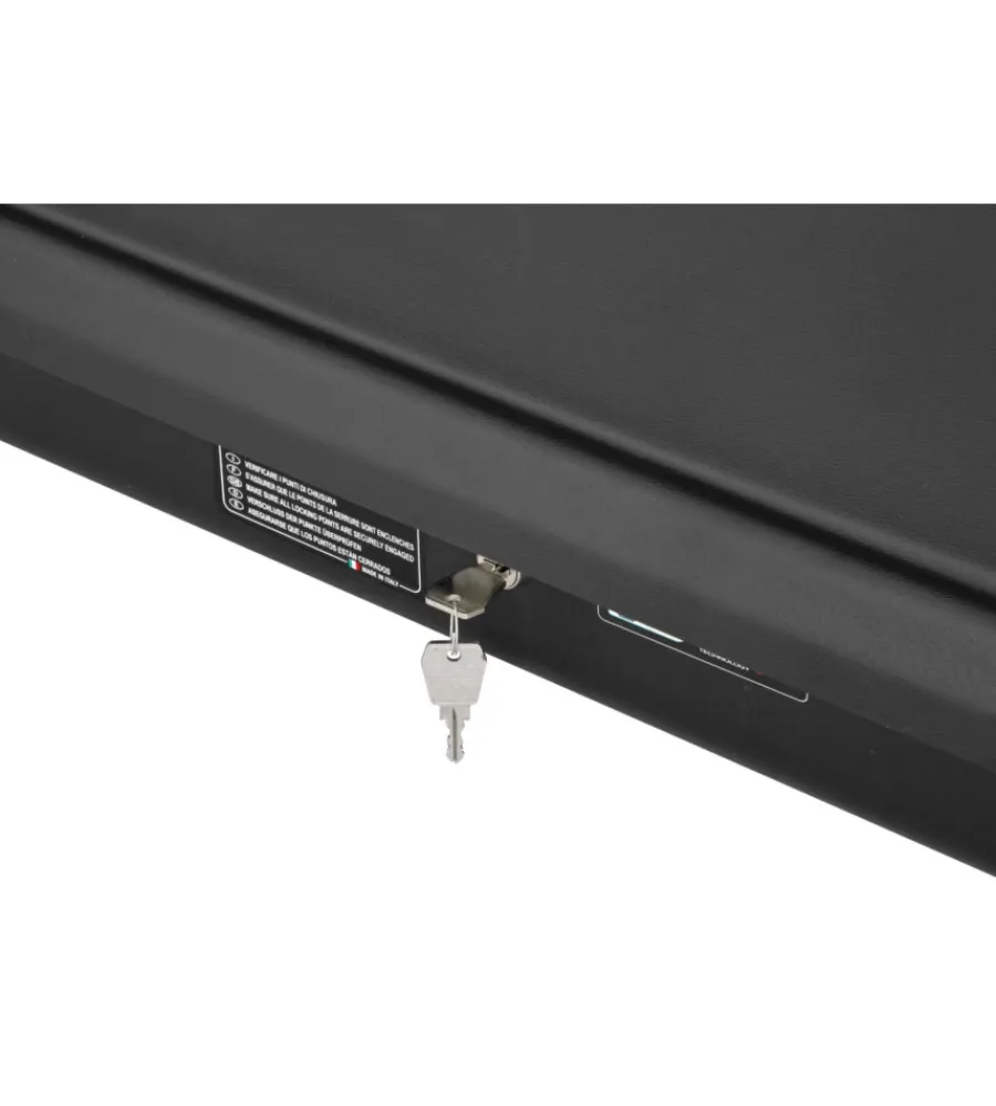 Portaggio-Nordrive Box tetto per auto 330 litri in abs nero goffrato - n60004