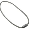 Tessile D'Arredo|Bracciale magnetico per arricciare/decorare le tende -colore nocciola .