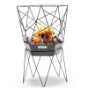 Online Braciere per legna "sierra" in acciaio nero, diametro 45 cm Barbecue