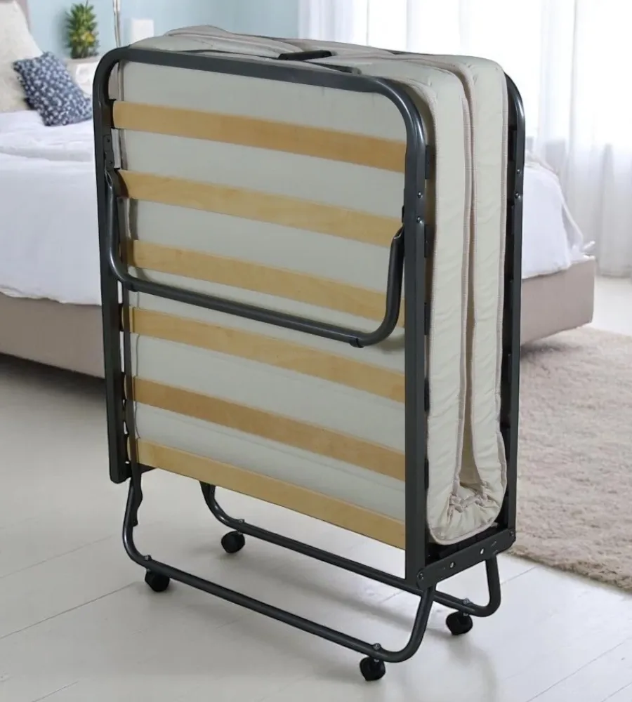 Clearance Brandina letto pieghevole con materasso trapuntato da 10 cm 80x200x37 cm Letti E Comodini