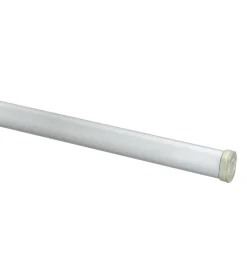 Outlet Bris astina piatta in acciaio bianca a pressione estensibile da 60 a 90 cm Tessile D'Arredo