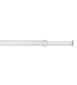 Outlet Bris astina piatta in acciaio bianca a pressione estensibile da 60 a 90 cm Tessile D'Arredo