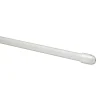 Tessile D'Arredo- Bris astina piatta in acciaio plasticato bianca estensibile da 40 a 60 cm