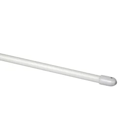 Outlet Bris astina tonda in acciaio plasticato bianca estensibile da 40 a 60 cm Tessile D'Arredo