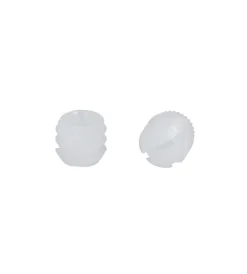 Ferramenta Per Mobili E Infissi- Bussole filettate in nylon - m6 - ø 11 mm. trasparente 20 pz.